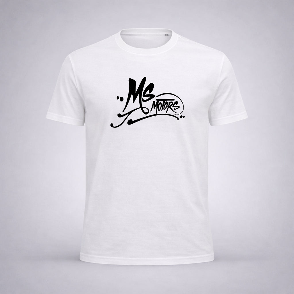 T-Shirt MS MOTORS Blanc