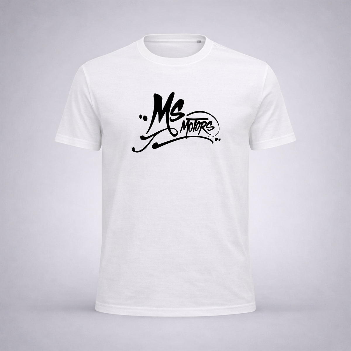 T-Shirt MS MOTORS Blanc